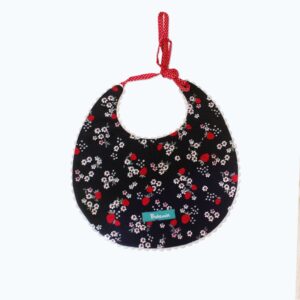 Strawberry Fields Handmade Boho Baby Bib