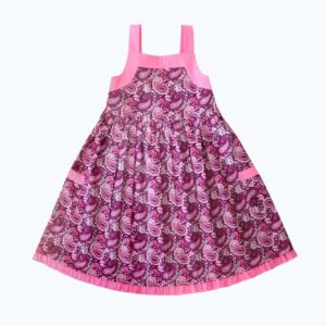 Paradiso - Purple Paisley Party Dress